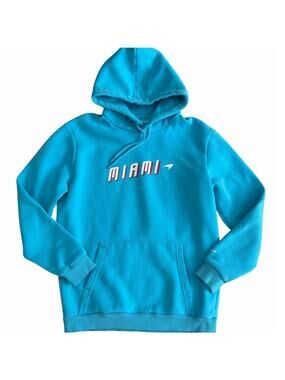 MCLAREN MIAMI Men's Turquoise Hoodie Size Medium